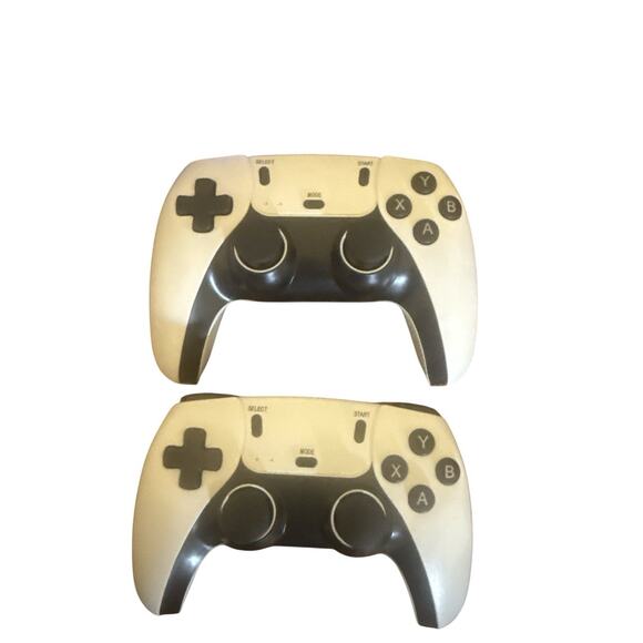 3DRocker 2.4 Wireless Two Game Controllers Wireless White Black Hardware